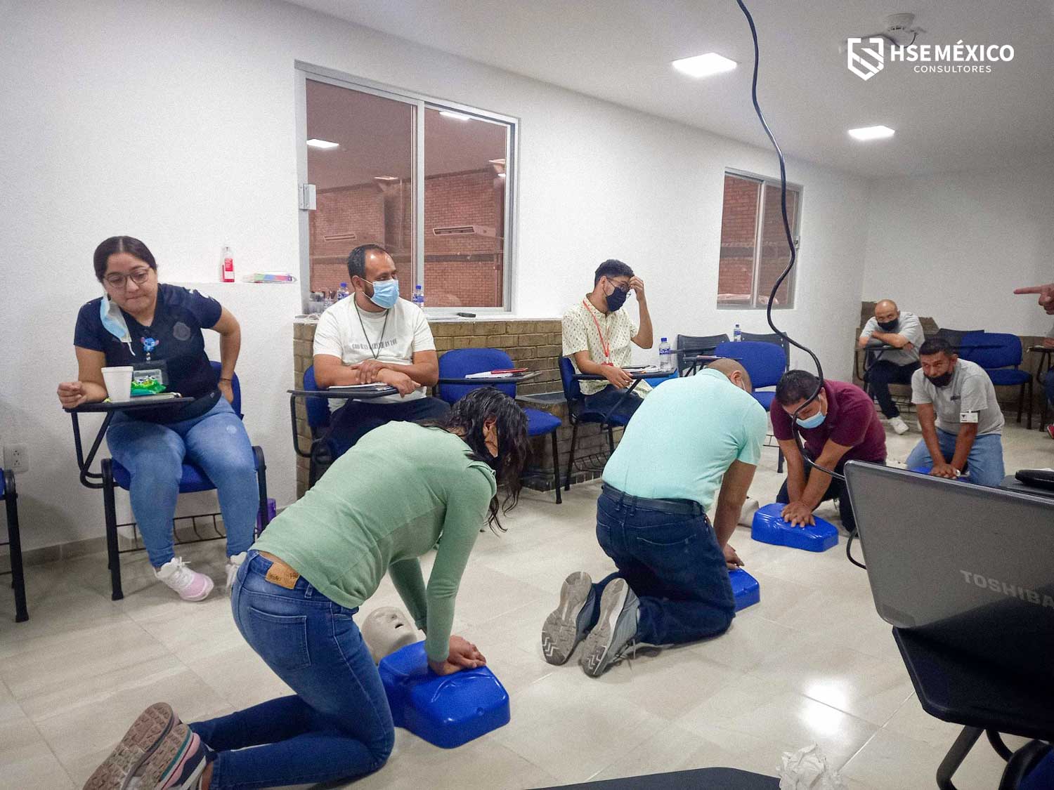 brigada de primeros auxilios